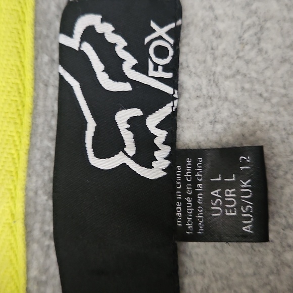 Fox Racing Pullover Dual Sided Hoodie Large - Picture 5 of 6